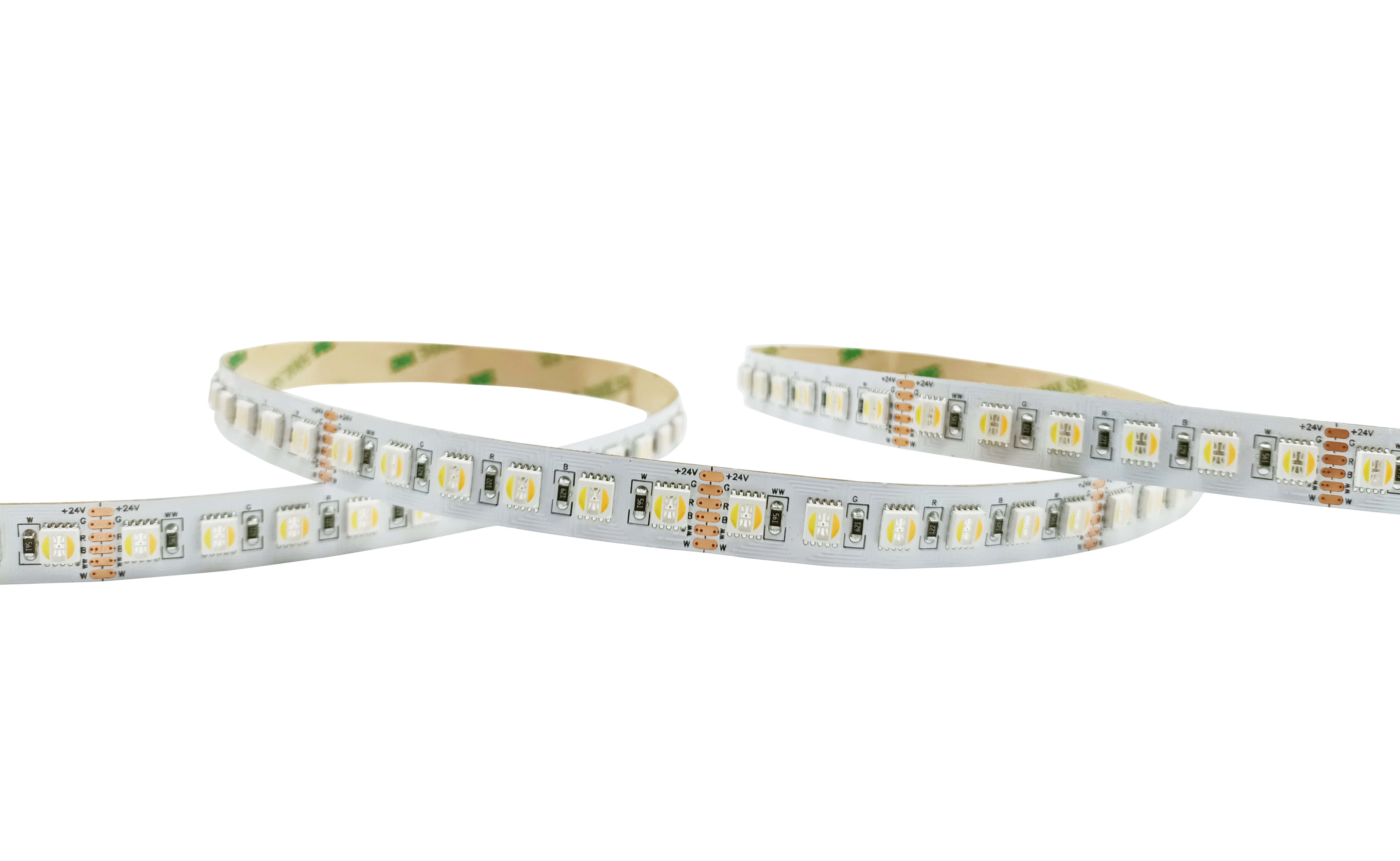 Flexible SMD 5050 LED Strip Light RGBWW Five In One Pure copper double panel