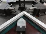 Aluminum Window Corner Crimping Machine For Aluminium Profiles , Aluminium