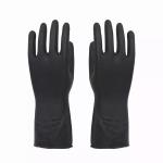 Acid oil chemical etching double rubber industrial safety protective gloves