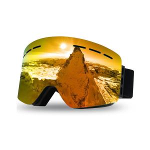 Wholesale UV 400 Protection Snow Ski Goggles With Interchangeable Lens from china suppliers