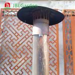 Natural Garden Patio Heater Biomass Pellet Warming Heater Pellet Fireplace
