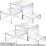 Acrylic Display Risers Acrylic Boxes Acrylic Display Nesting Cubes 5 Sided With