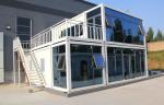 Detachable Steel Container House , Prefab Container House Villas