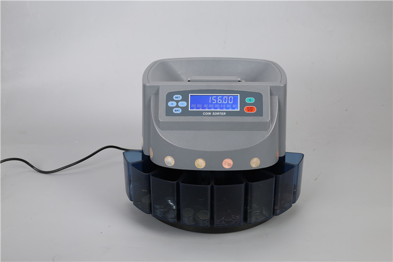Coin Counter Euro Philipine Mexico And Other Coins Automatic Electronic Coin Counter Sorter Machine with 8 outlets