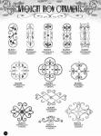 Eco Friendly Cast Iron Ornaments Sand Blasted For Fences Gates Staircases