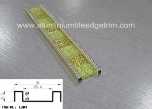 Wholesale Aluminium Alloy Mosaic Border Tiles Sheets Brushed Surface Easy Installation from china suppliers