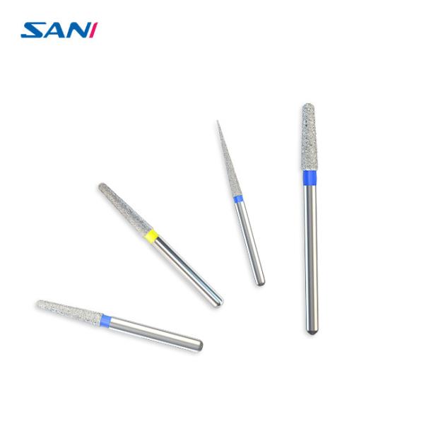 Stainless Steel Silver 11mm FG Dental Diamond Burs CE ISO FDA Certification For
