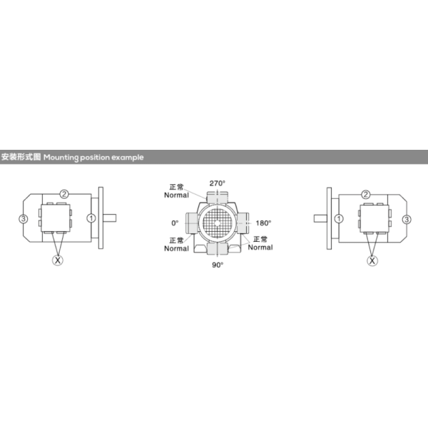 EK Series Helical Bevel Gear Motor