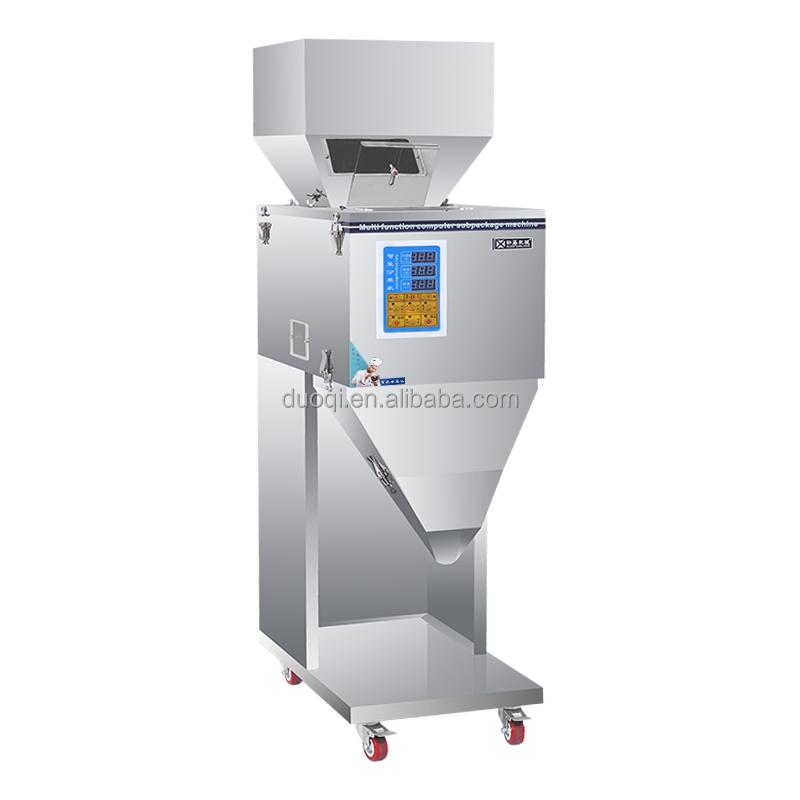 DUOQI XKW-3000 Floor Type Filling Machine for Granules Powder Cereal Beans and Coffee