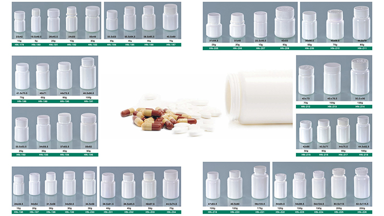 Customized Logo Acceptable 225ml HDPE Drug Safe Refill White Plastic Bottle with CRC Cap