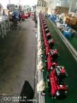 pneumatic rotary actuator red colour black caps actuator with polyester coating