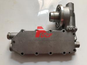 Wholesale 6D114 Oil Cooler Cover With Valve 6743-61-2111 For Excavator Diesel Engine Parts from china suppliers