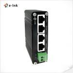 PoE Injector Adapter Industrial 2 Ports Gigabit 802.3at DIN Rail PoE Power