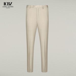 Wholesale Knitted Weaving Method Slim Fit Pencil Skinny Suit Pants for Men's Business Attire from china suppliers