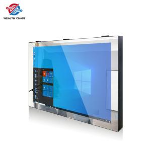 China Magic Mirror Touching LCD Screen Wall Mount Display T/R 30/70 Waterproof High Brightness on sale