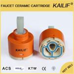 Water Saving Shower Faucet Valve Ceramic Cartridge 40mm With Steps