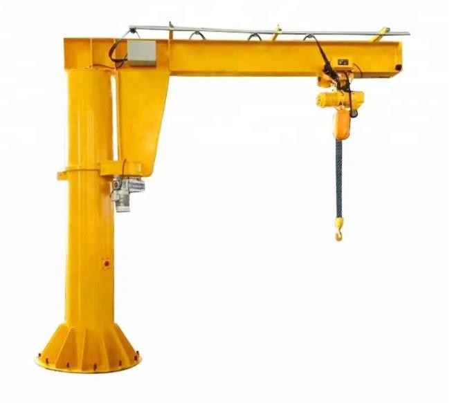 1T 2T Boom Jib Crane 6M Lifting Height Column Type Cantilever