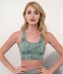 Body Fit Smoky Gray Double Layer Sports Bra / Full Figure Sports Bra 210g