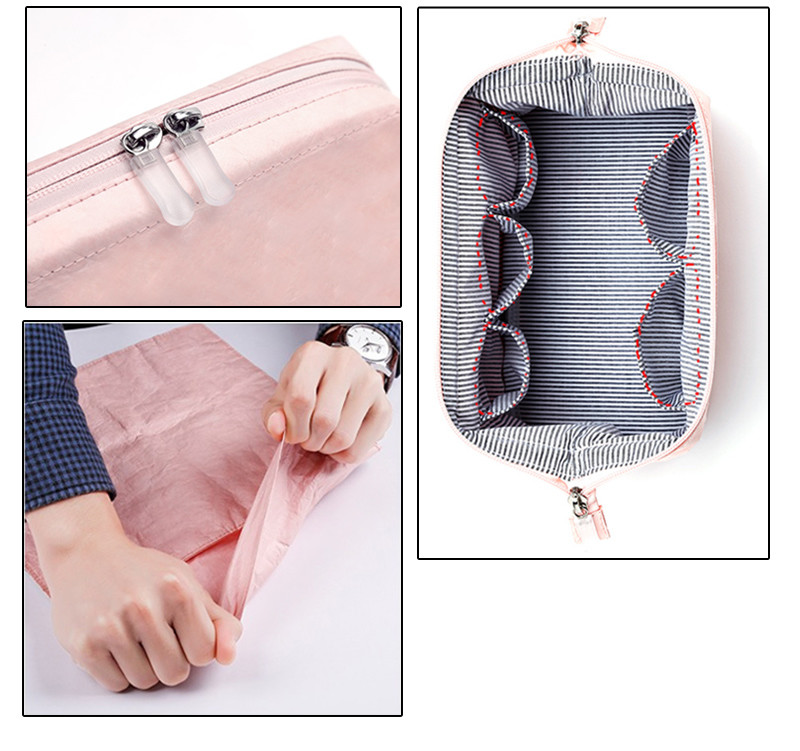 Skincare Tyvek Cosmetic Bag