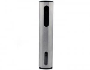 China Luxury Rechargeable SS304 Electric Wine Opener Silver Color on sale