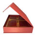 Customized Logo Printed Luxury Cardboard Paper Magnetic Mooncake Gift Box Food