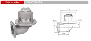Wholesale C804dpq-100 Bottom Emergency Shut Valves truck trailer spare parts For Energy Tank Trucks from china suppliers