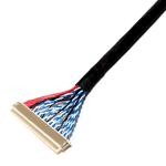 FI X30H Lvds 30 Pin 30 32 36 AWG JAE Connector For Lcd Panel lvds display