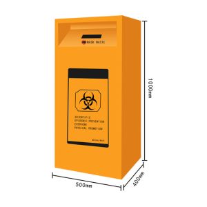 Buy cheap Key Lock H950mm W450mm Face Mask Recycle cabinet from wholesalers