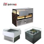 Commercial Open Drawer Type Chocolate Cake Display Cabinet with stainless steel