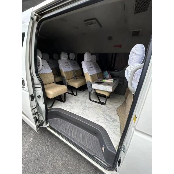 Toyota Hiace Electric Mid-door 4-door 13-seat 2.7L L4 Self-priming Second-hand Luxury Minibus