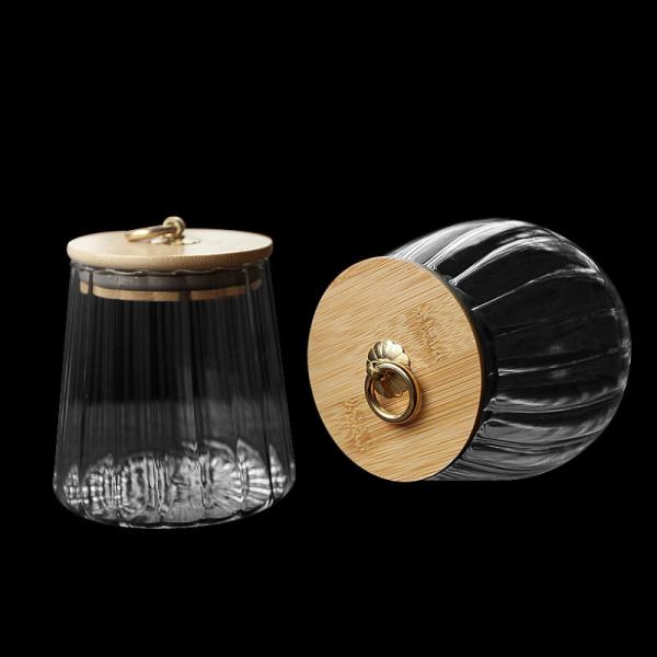 Industrial-Grade Glass Jars with Spoon|B2B Bulk Orders|Airtight Bamboo Lid Containers|Custom Branding