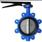 Good quality ansi din jis CI DI WCB SS Lugged type butterfly valve price