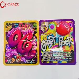 Wholesale 3.5g 7g 14G 28g Custom Smell Proof Print Box Cali Pack Cookie Packaging Gummy 1 Oz Mylar Bag from china suppliers