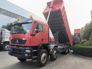 Wholesale 8 × 4 Lhd 12 Wheels Sinotruk Tipper 400Hp Euro 2 from china suppliers