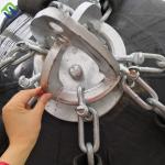 ISO 17357 Mooring Berthing Marine Fender Anti Collision Pneumatic Rubber Fender