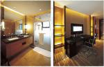 Modern Hotel Bedroom Furniture Standard Guest Room Bed Loose headboard Wall
