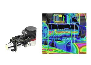 Wholesale 30um Pixel Size MWIR Cooled Optical Gas Imaging Module Anti Blooming from china suppliers