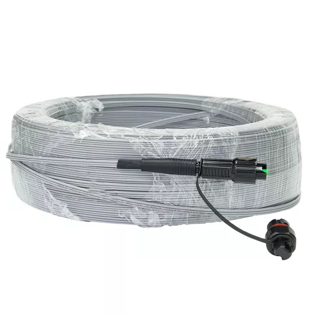 Huawei Mini SC/APC Pre Connectorized Flat Drop Cable Grey LSZH 150m