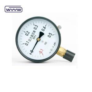 Wholesale Vacuum Compound Pressure Gauge Manometer Bottom Mounting from china suppliers