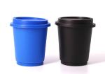 Blue Instant Coffee Plastic Box Offset Print Press Logo For Decafe Blend Mix