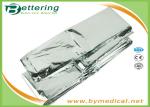 Outdoor Emergency Survival Rescue Blanket , Silver First Aid Foil Blanket