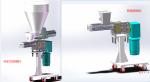 CPJ58 Side De Gassing Sew Motor Twin Screw Extruder Side Feeder For Puffed Food