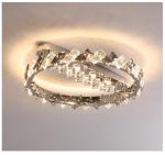 Luxury Crystal Pendant Lamps Home Decoration Bedroom Dining Living Room Round