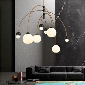 Wholesale Nordic design creative glass chandelier living room bedroom dining room Willow Chandelier(WH-MI-362) from china suppliers