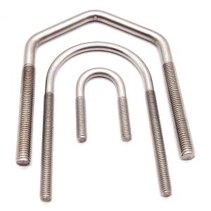 Wholesale Bending Machine M24 Cold Forging SS316 Square U Bolt from china suppliers