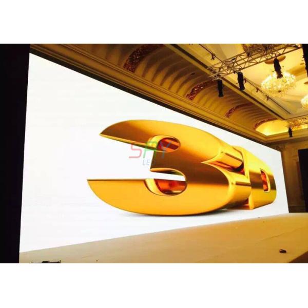 P6.25mm Conference LED Screen Display / High Refresh Commercial LED Video Wall