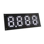 Magnetic Gas Station Price Flip Signs Reflective Three Digits Flip Board