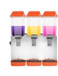 16l Large Capacity Hopper Food Pvc Cylinder Stainless Steel Handle Juice