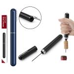 Pocket Air Pump Wine Bottle Opener Built In Foil Cutter Handheld Wine Cork