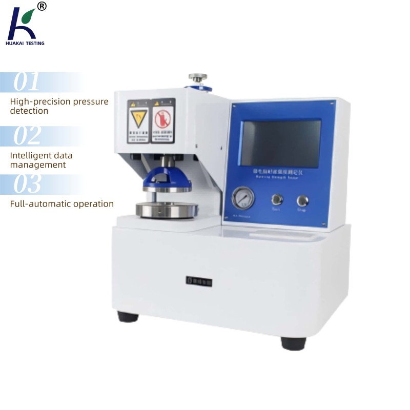 ISO Paper and Paperboard Bursting Strength Testing Machine, Packaging Materials Bursting Strength Tester